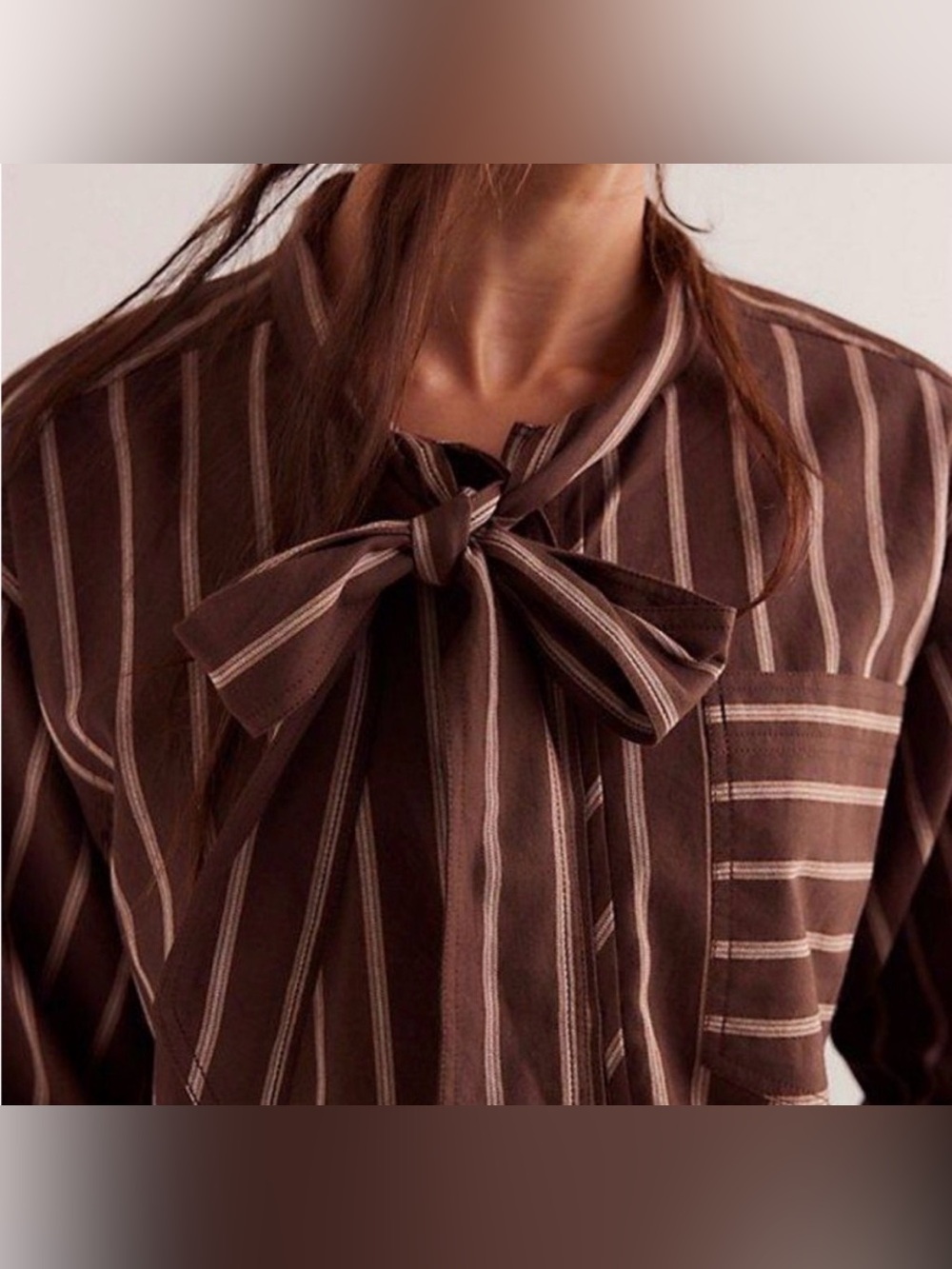 NWT We The Free Tied With A Bow Shirt size Medium